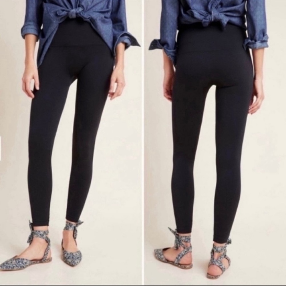 Spanx Look At Me Now Leggings in Black Size Medium
